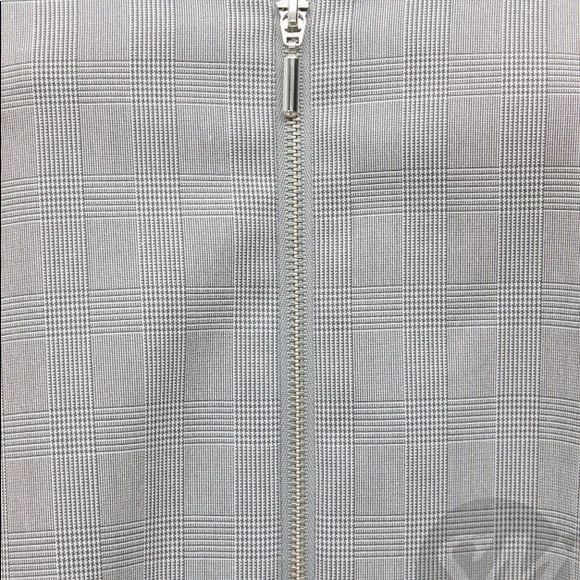 NWT ZARA Houndstooth Plaid Dress - Picture 3 of 6